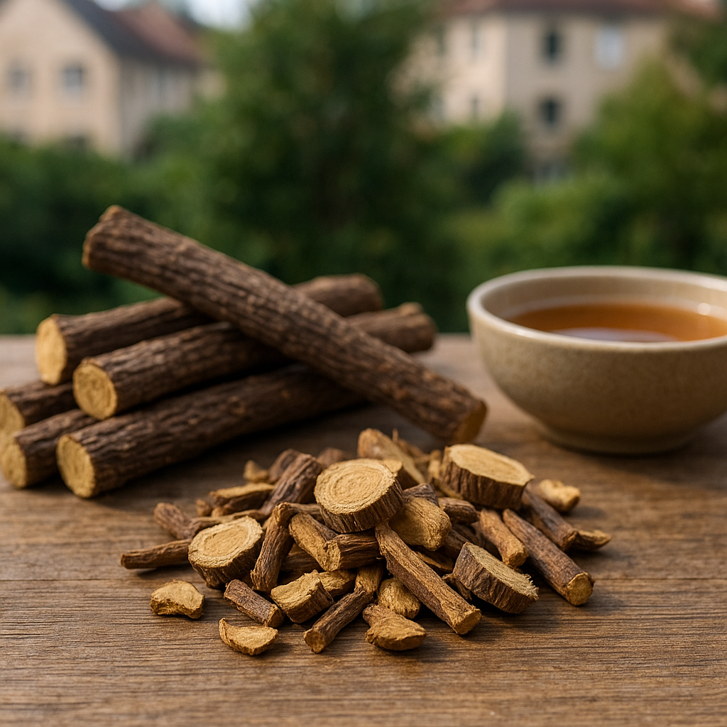 licorice root for dry cough