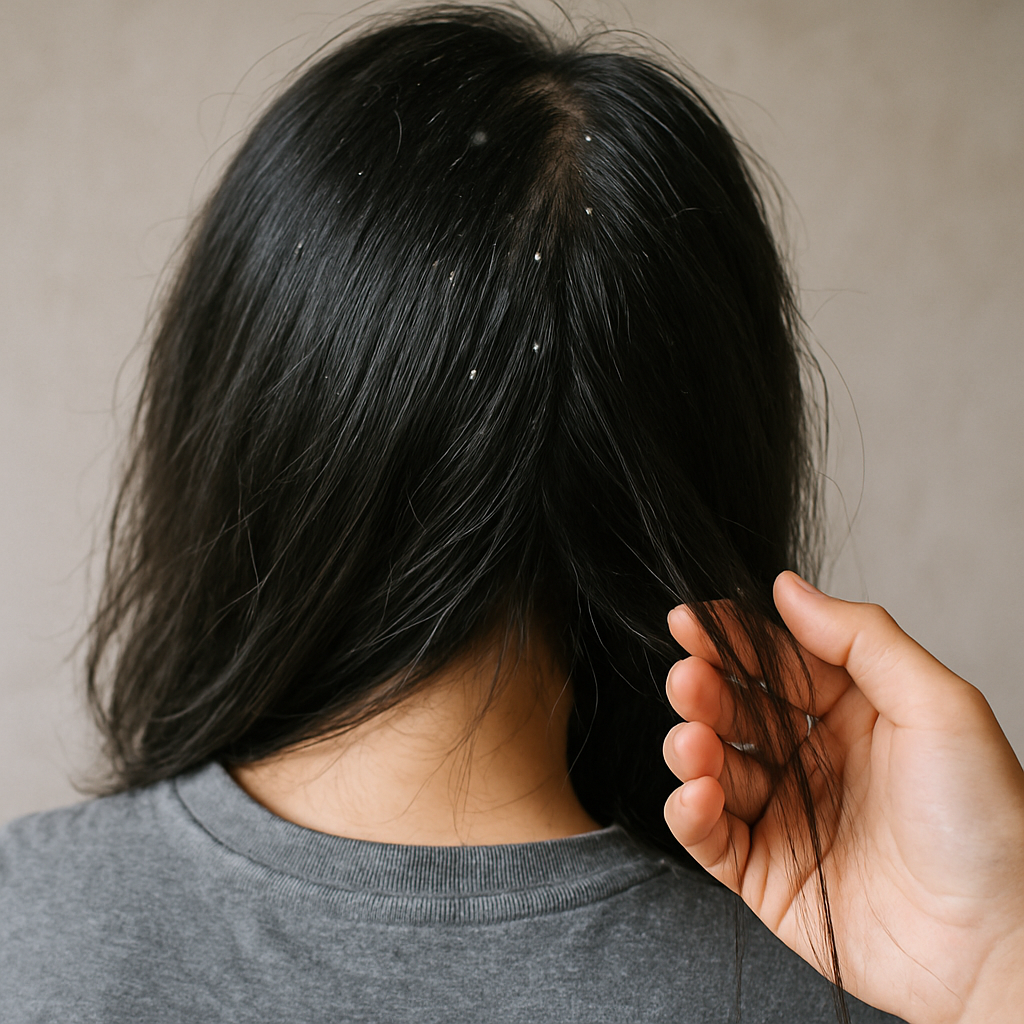 dandruff and hairfall