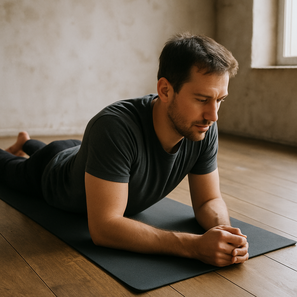 how to do makarasana