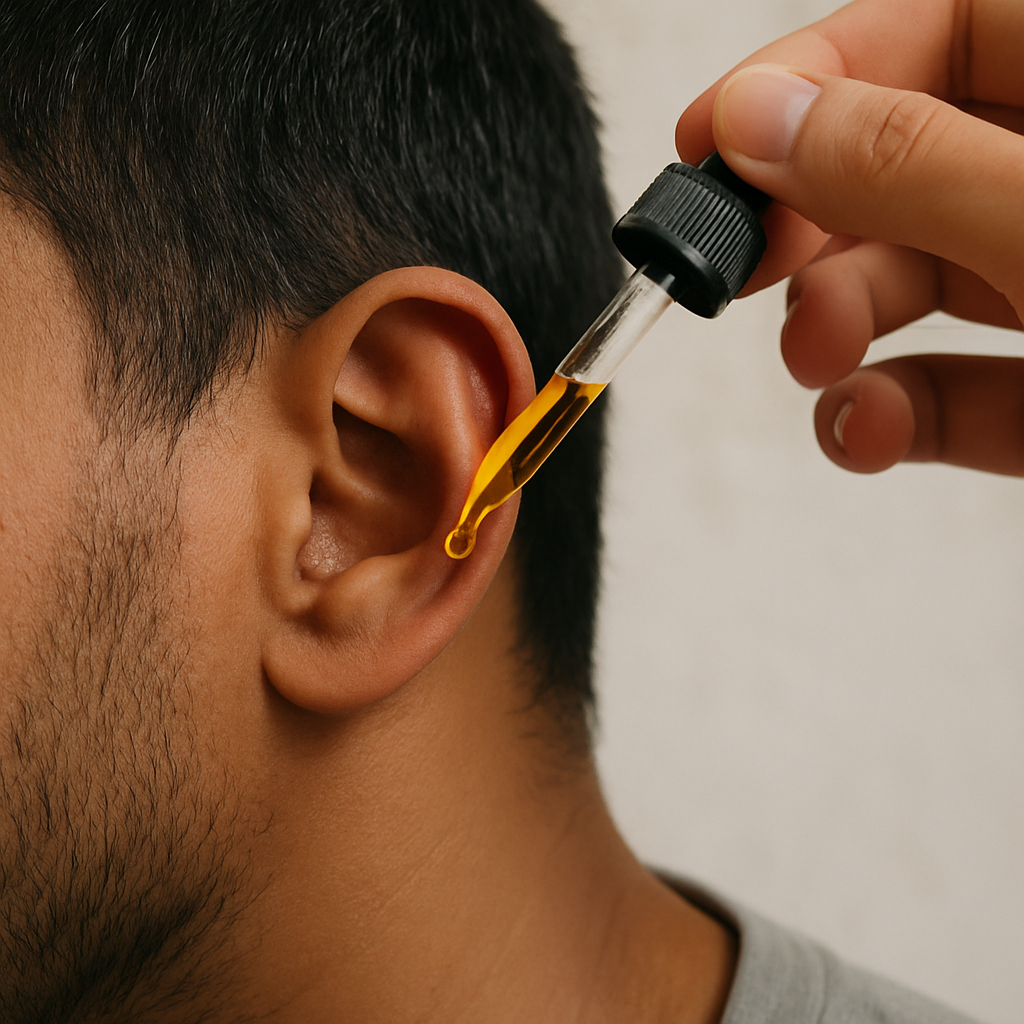 Mustard Oil in Ear