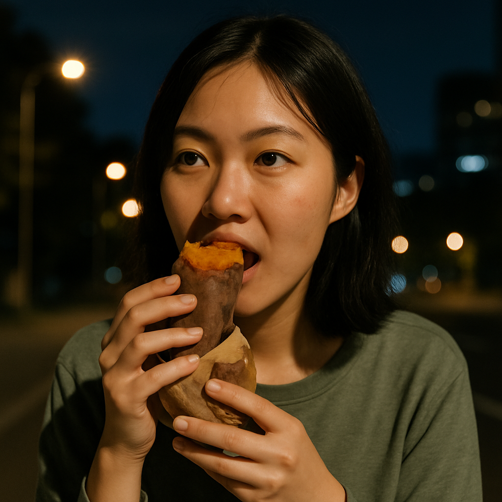 weet potato at night