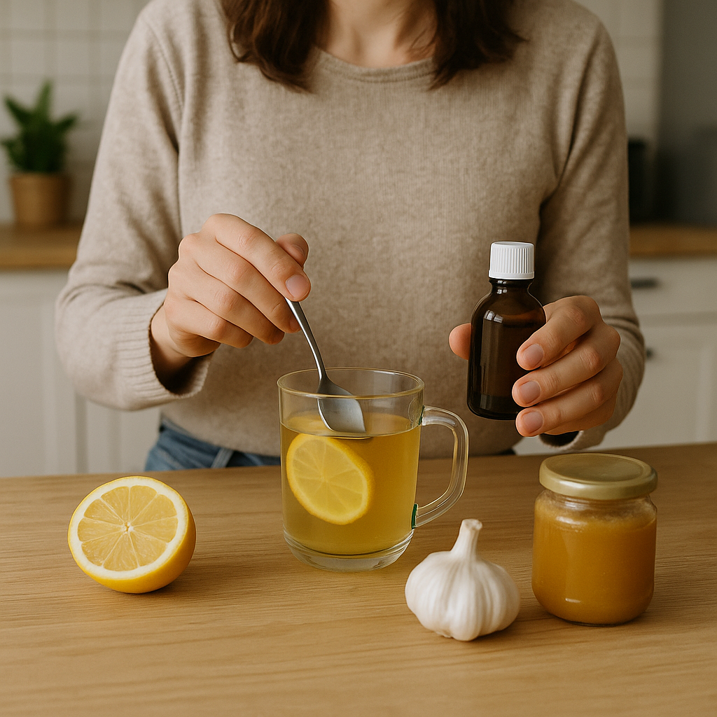 bitter taste in mouth home remedy