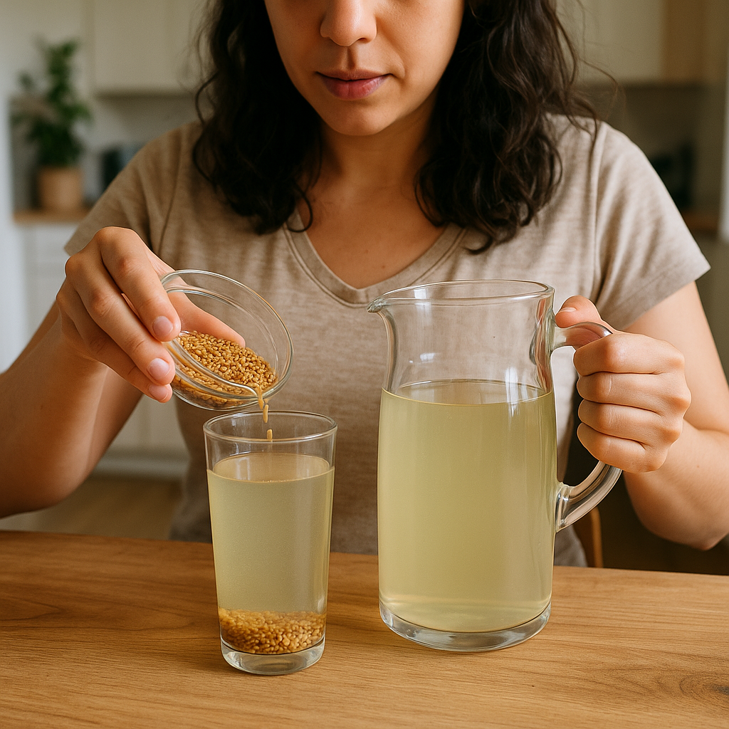 fenugreek water recipe