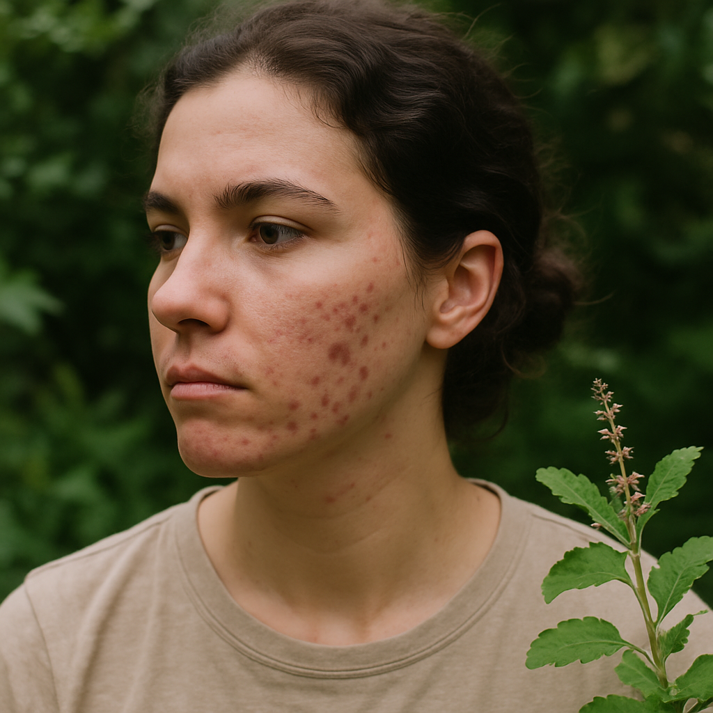 tulsi side effects on skin