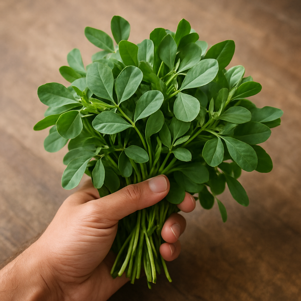 methi leaves