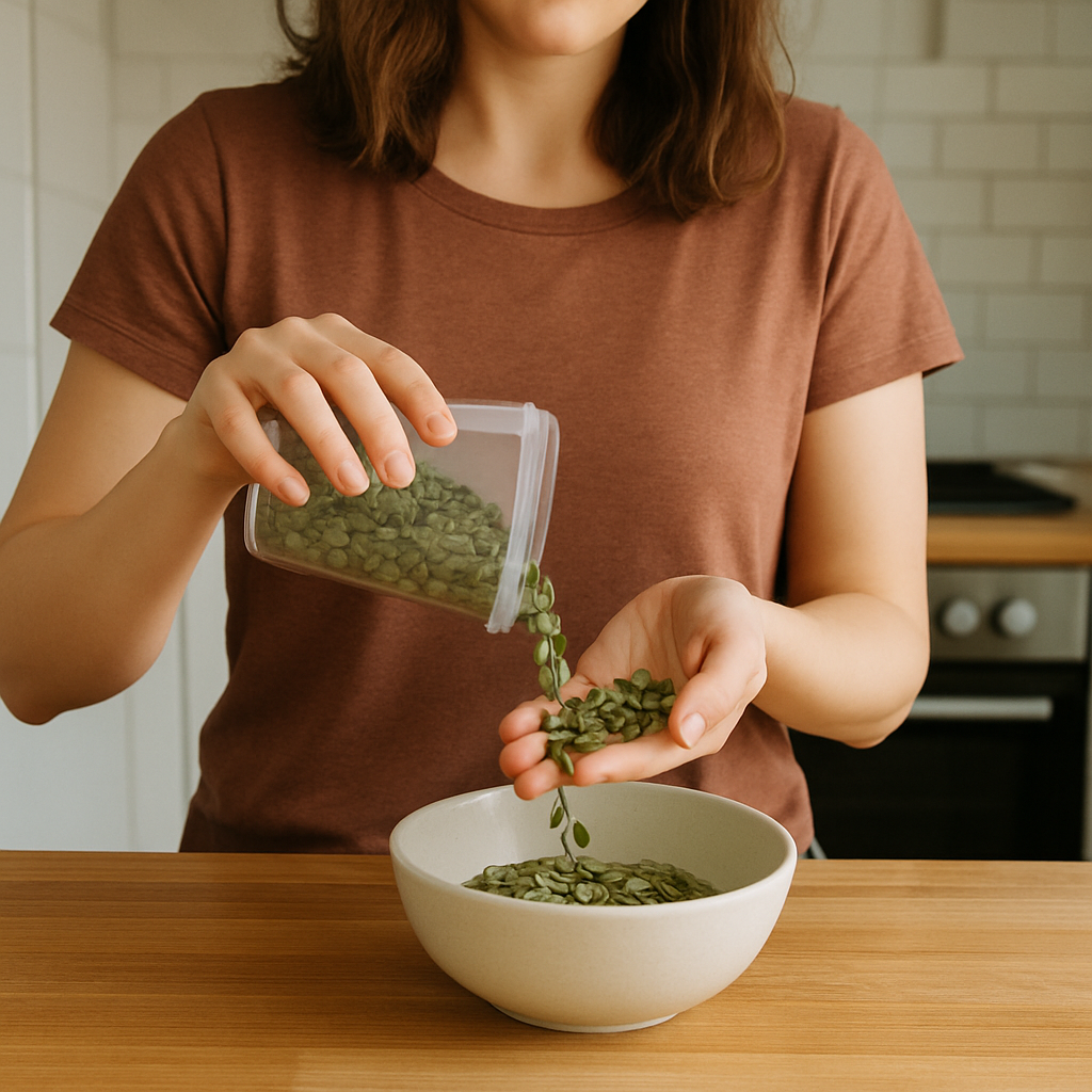 how much pumpkin seeds to eat daily