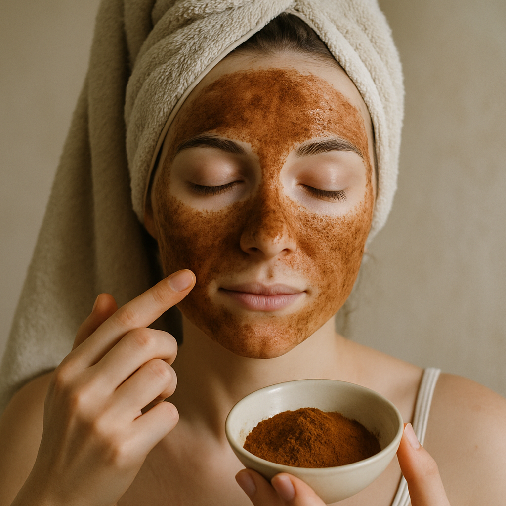 cinnamon powder for face