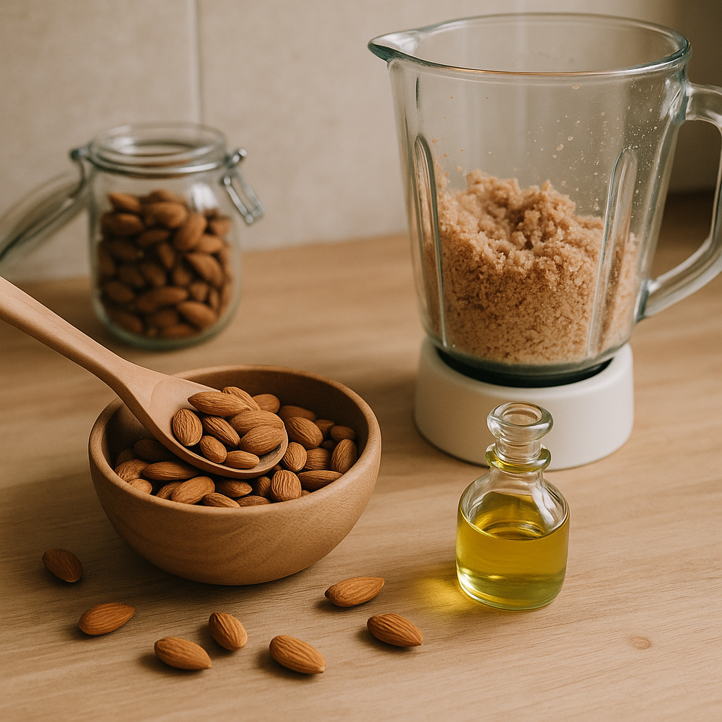 how to make almond oil at home
