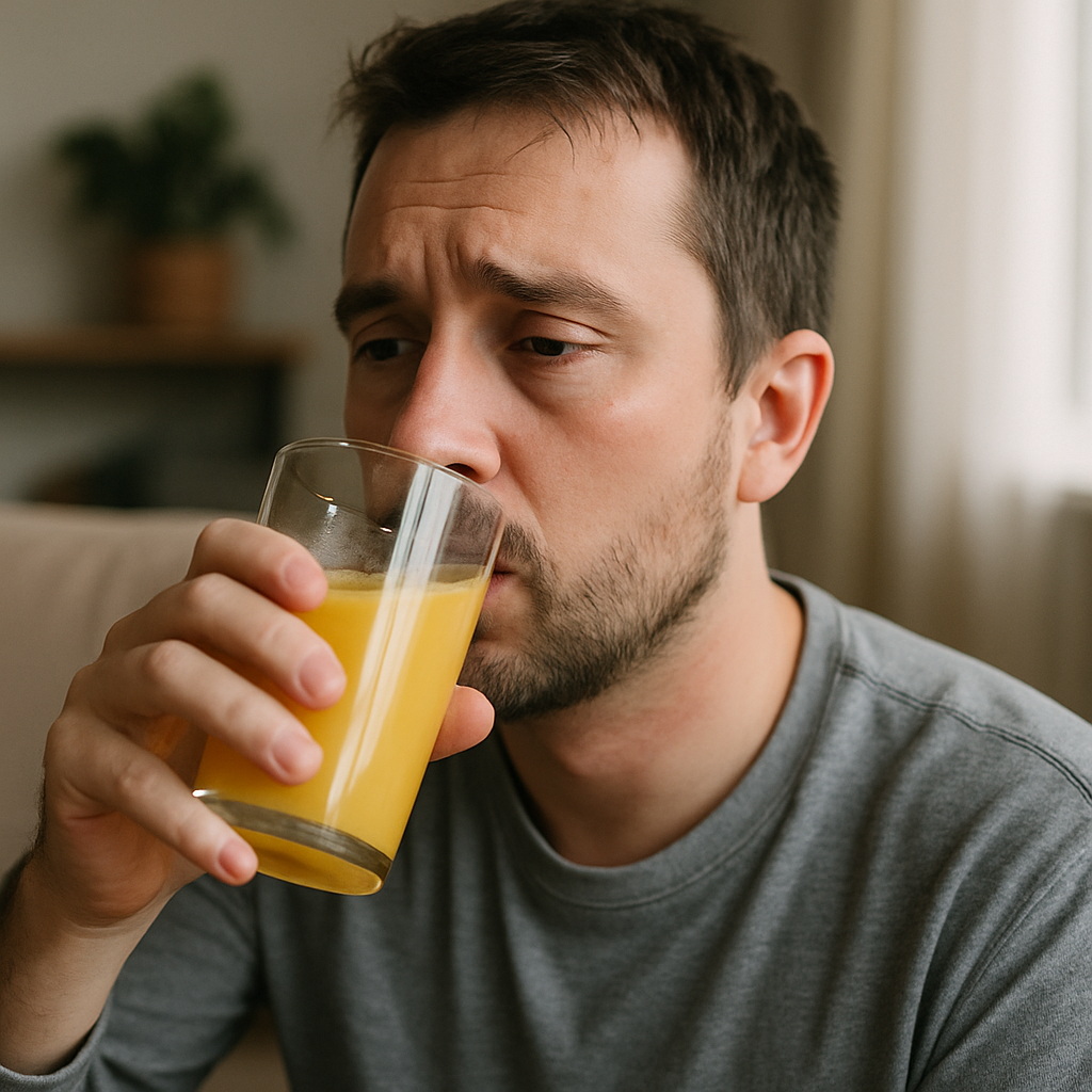 juice for sore throat