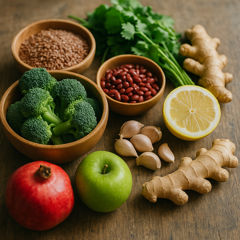 foods that remove toxins from body