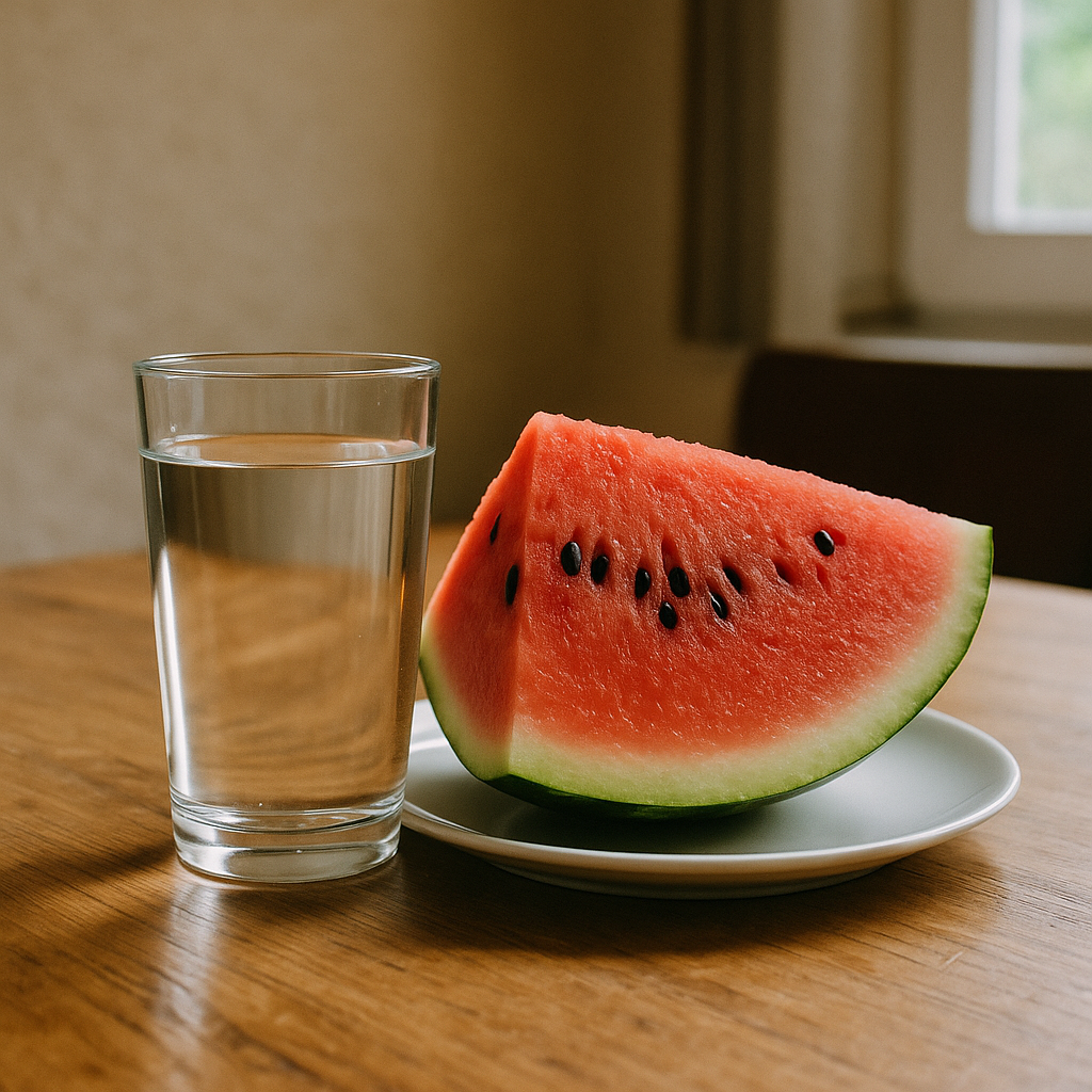 Can We Drink Water After Eating Watermelon