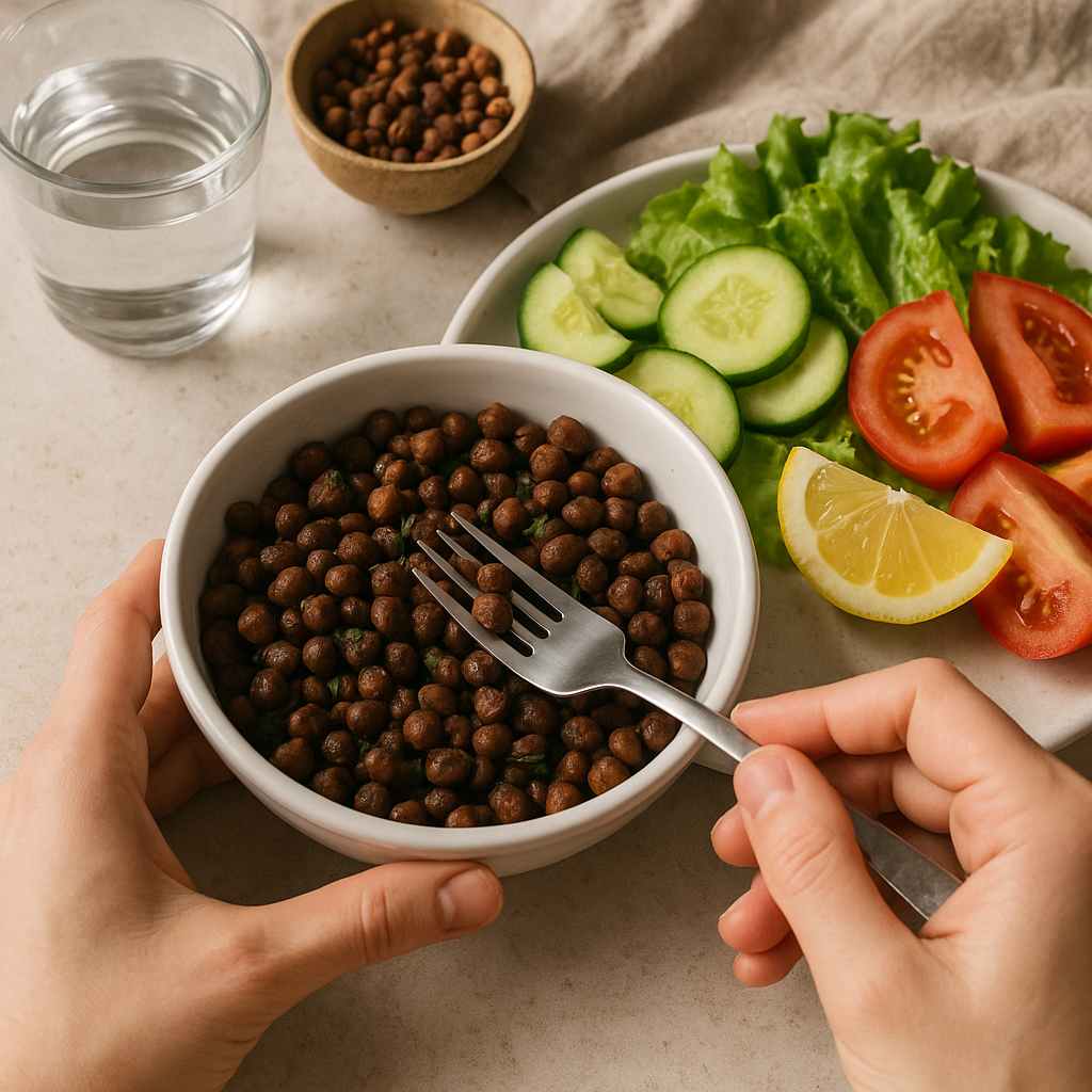 how to eat black chana for weight loss