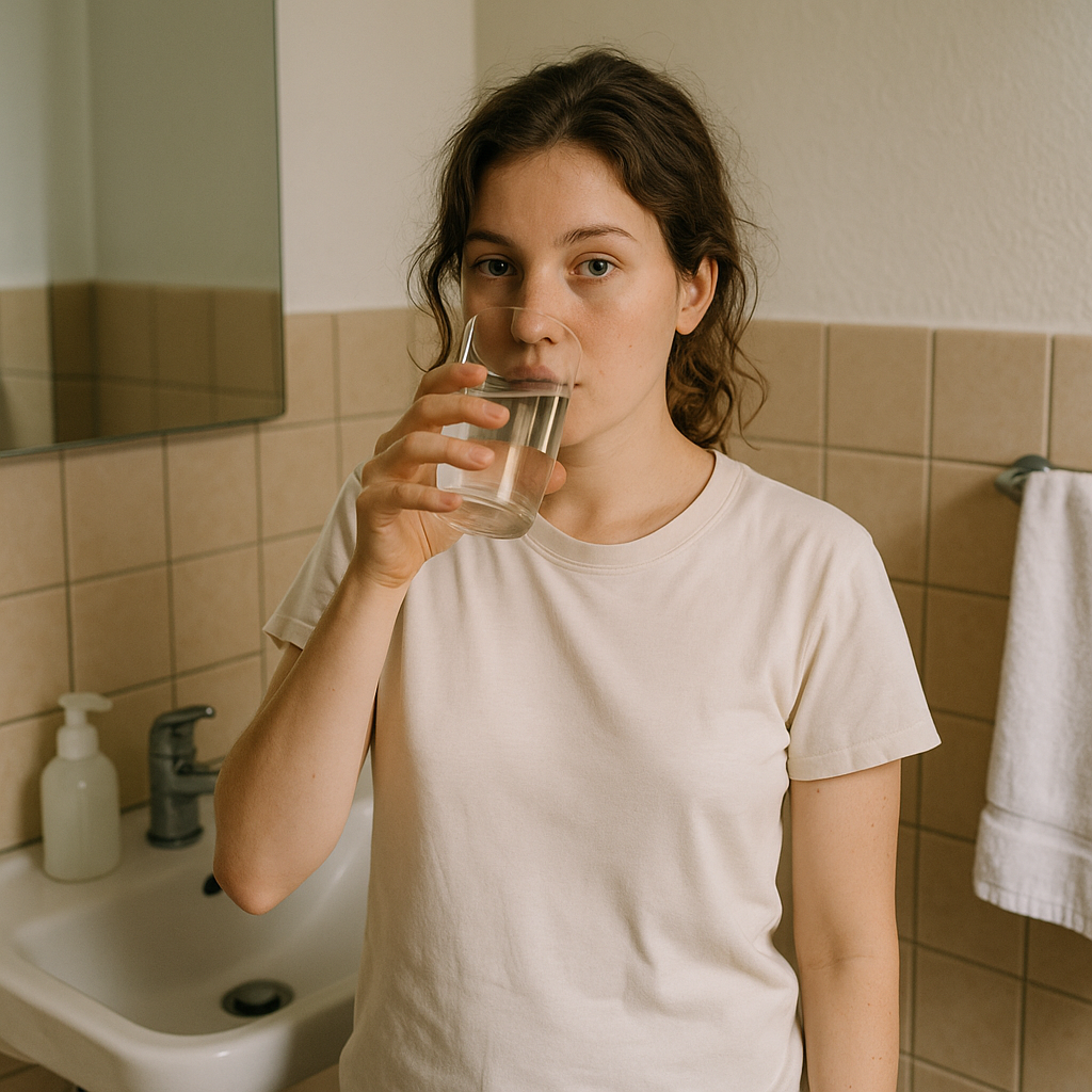 how to clean stomach in morning