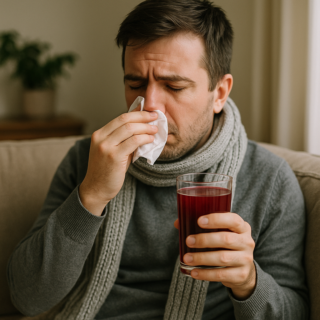 is pomegranate good for cold and cough