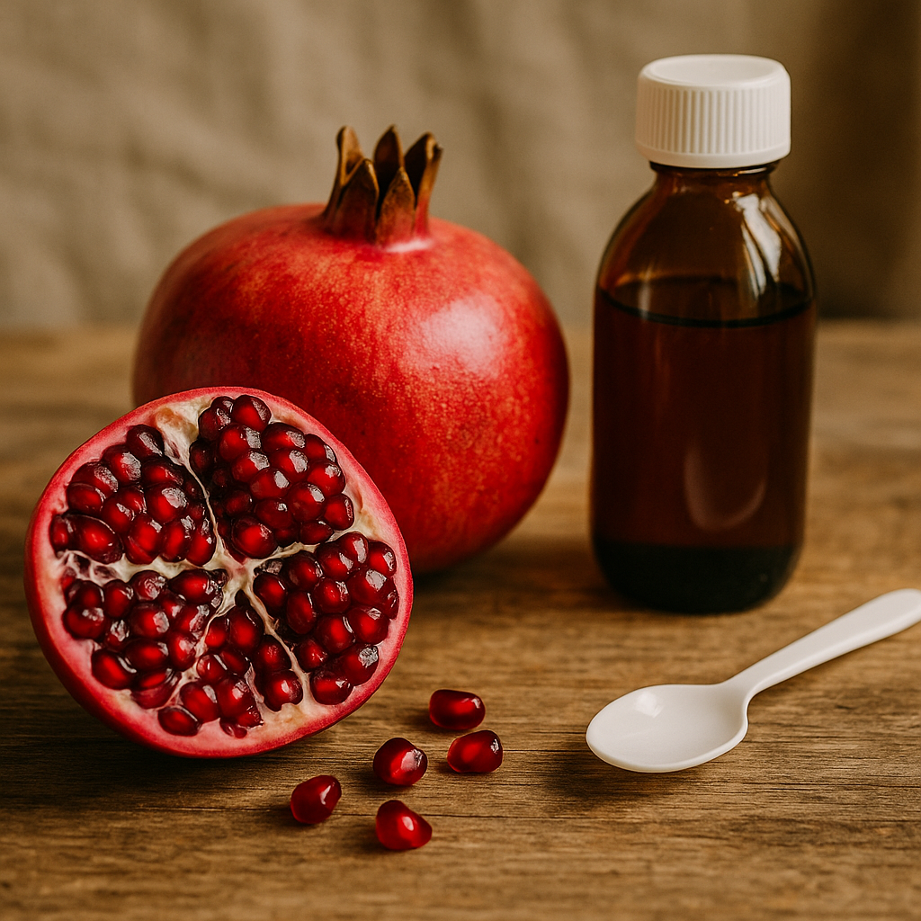 pomegranate for cough