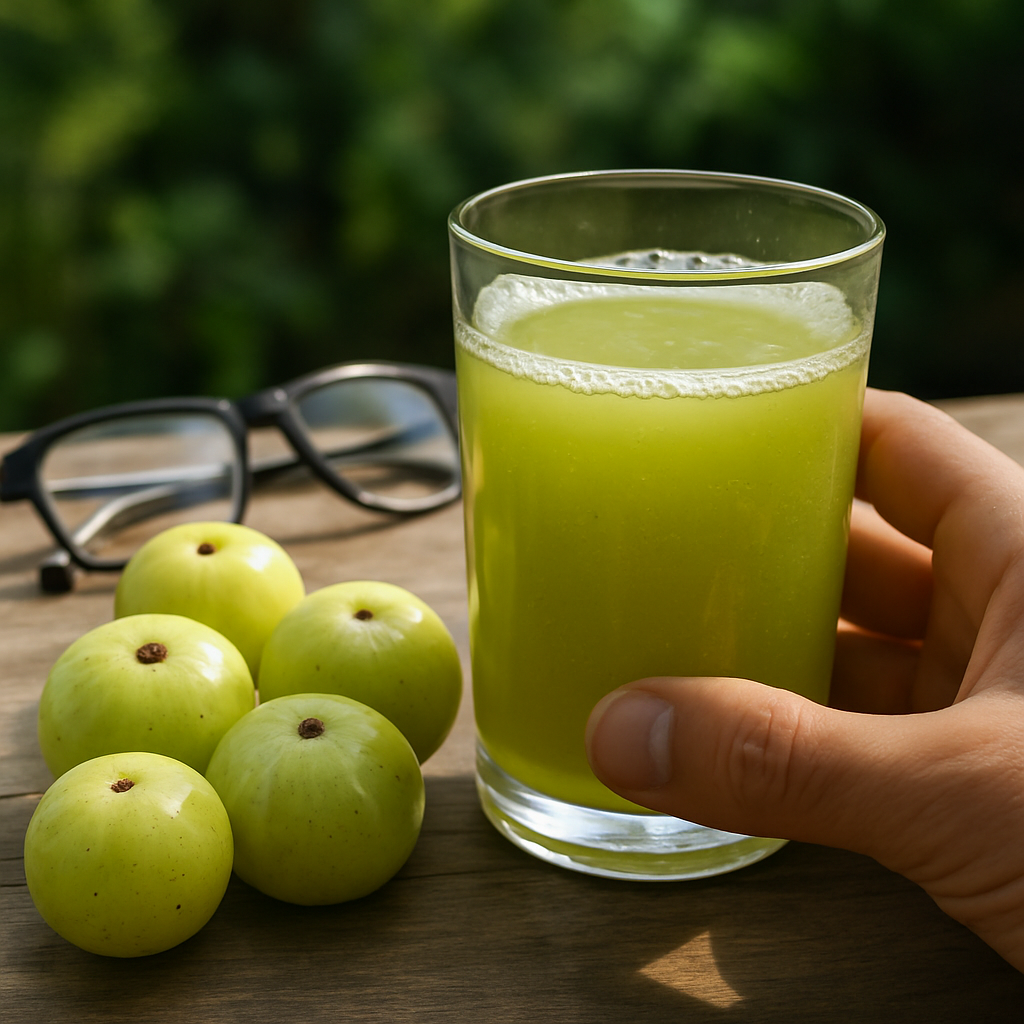 amla juice for eyesight