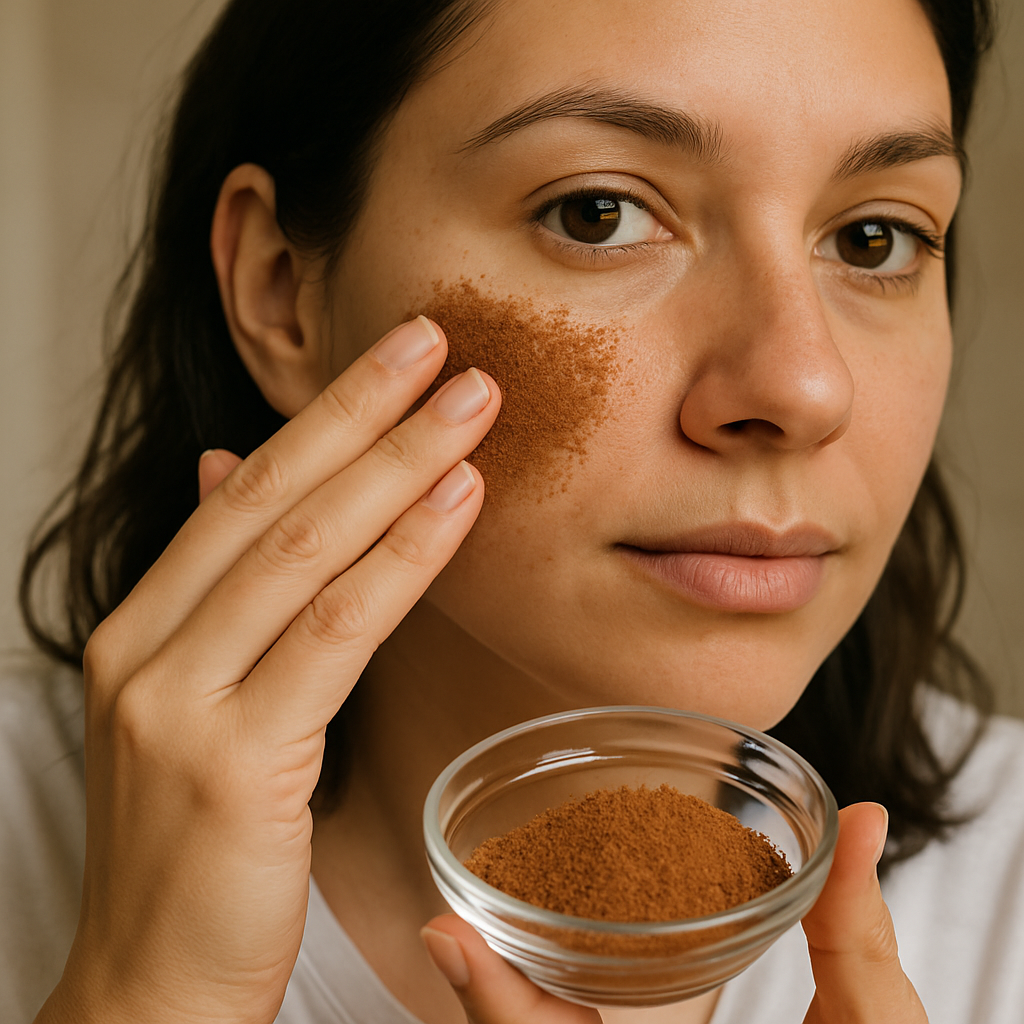 nutmeg powder for face
