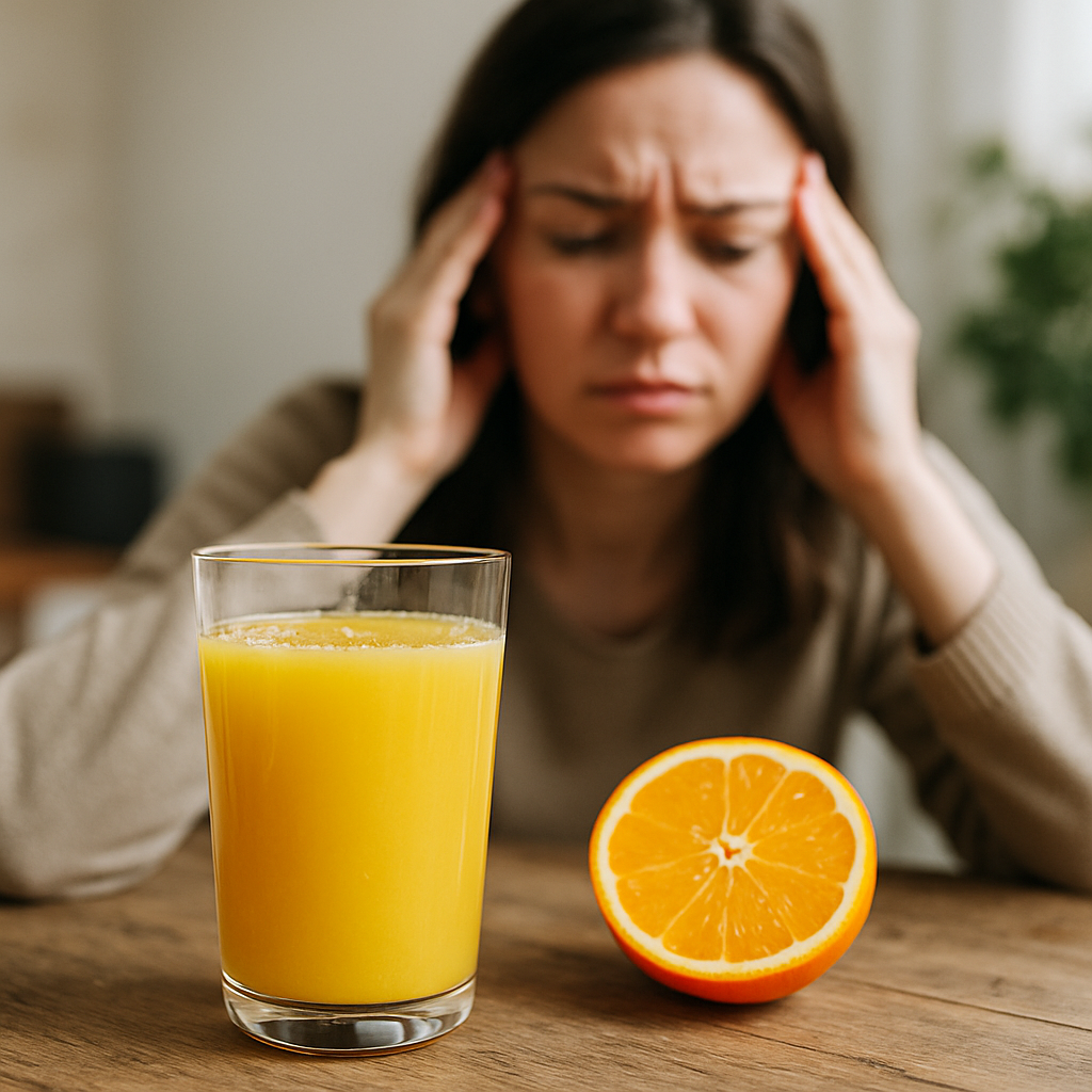 best fruit juice for migraine
