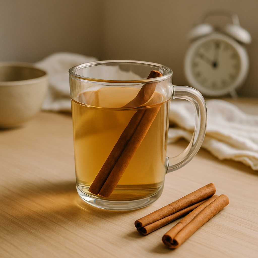 best time to drink cinnamon water