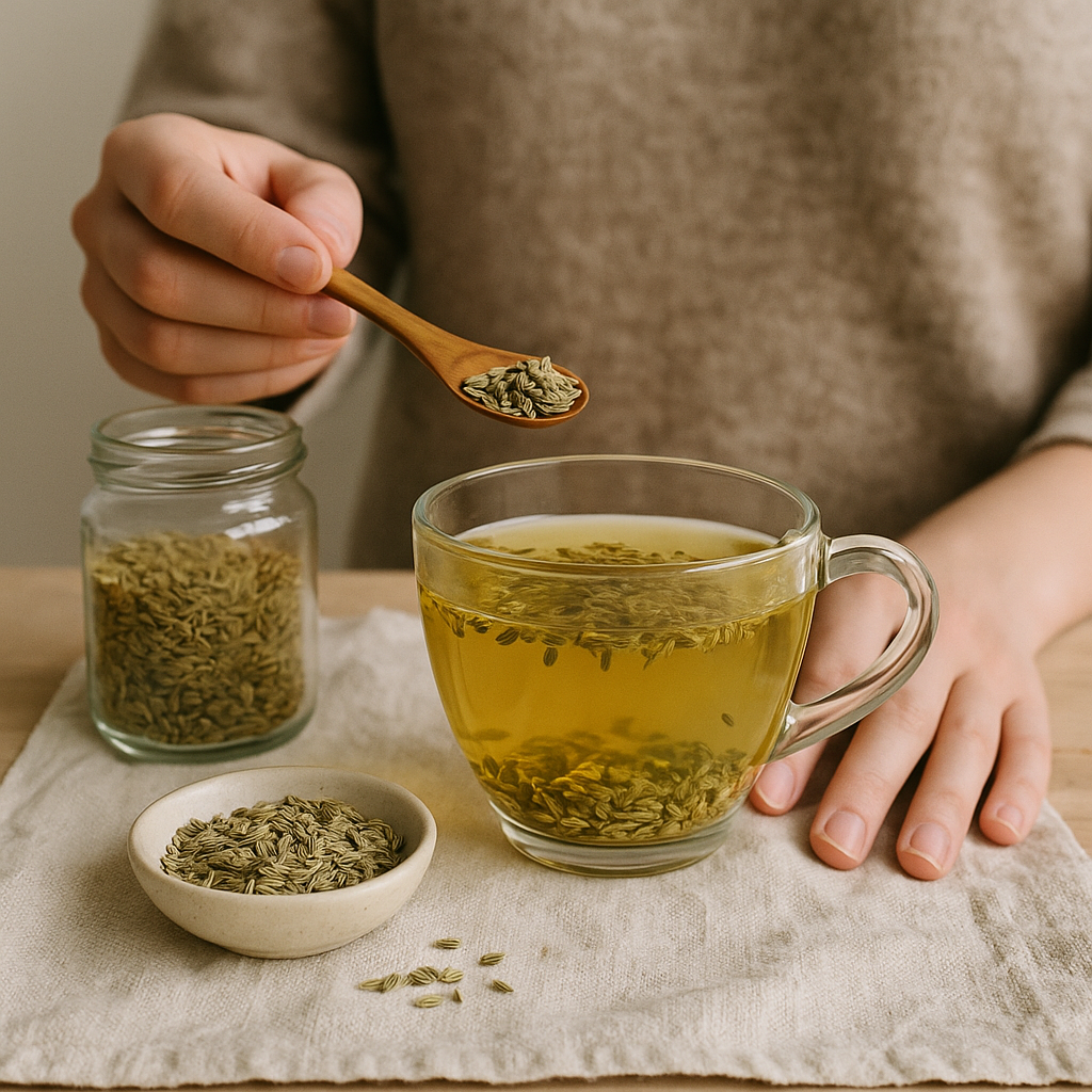 fennel tea how to make