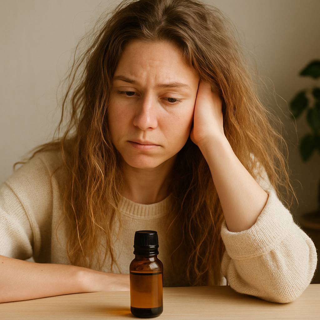 essential oils for dry hair
