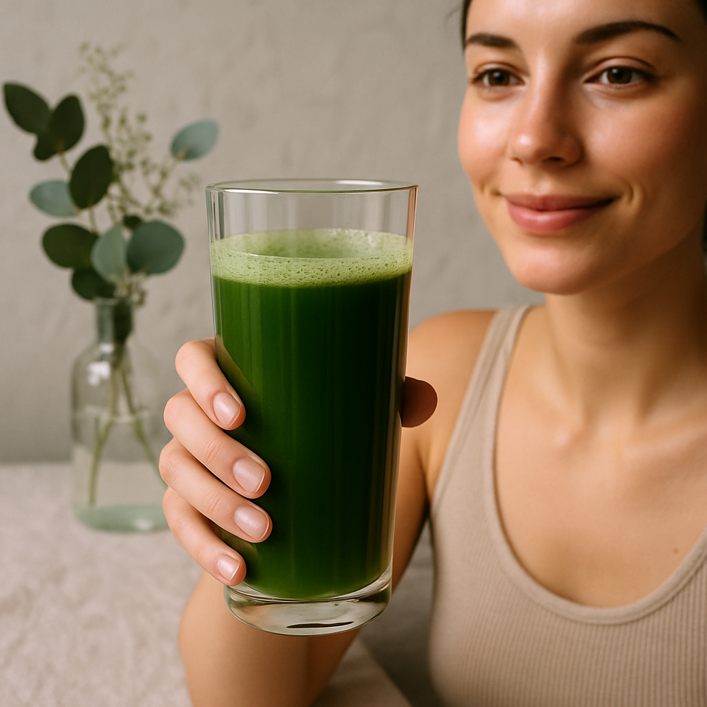 green juice for glowing skin