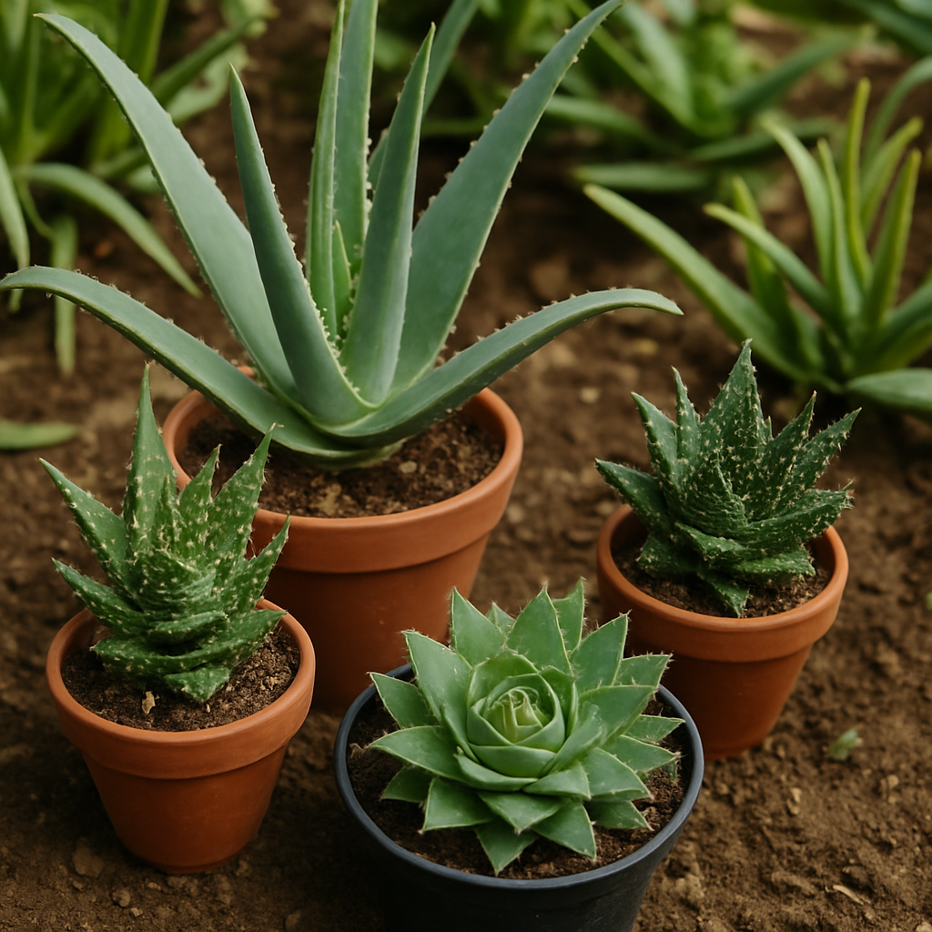 types of aloe vera
