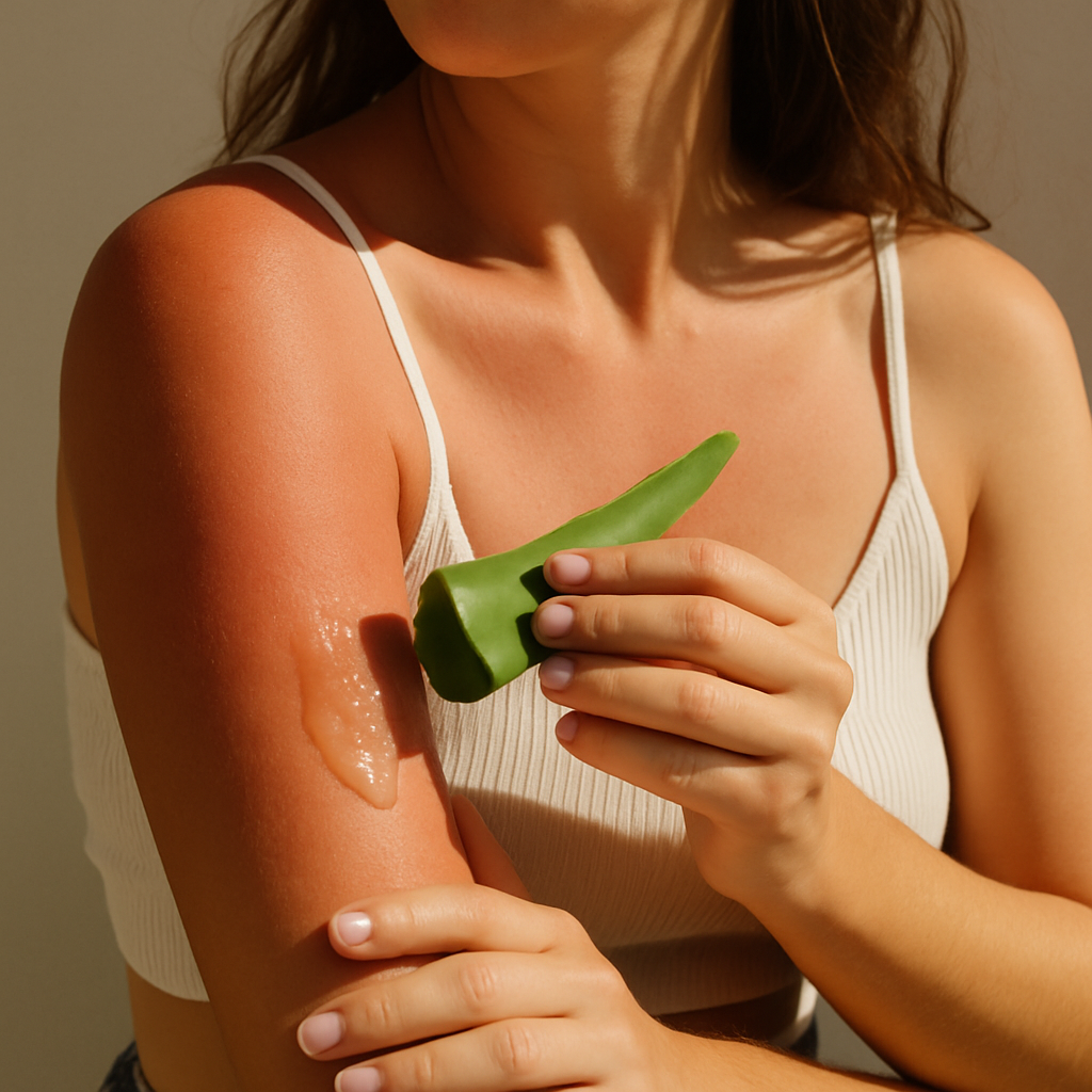 aloe vera for tan removal