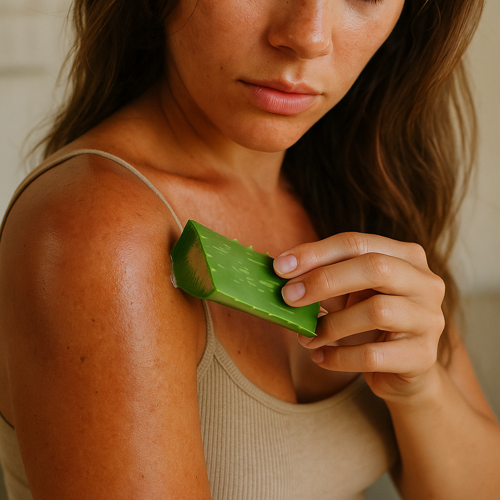 how to use aloe vera for tan removal