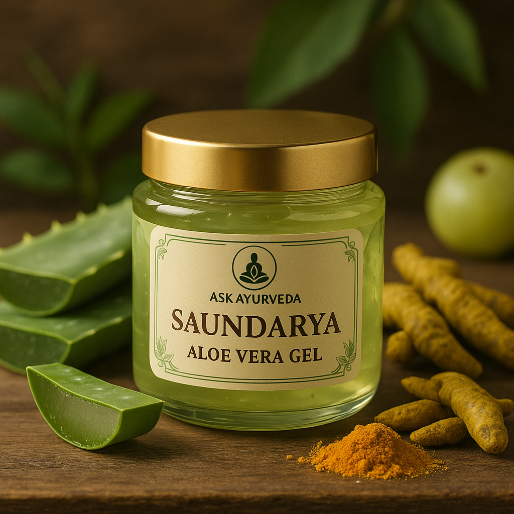 Saundarya Aloe Vera Gel  Natural Skin Care & Hydration | Ask Ayurveda