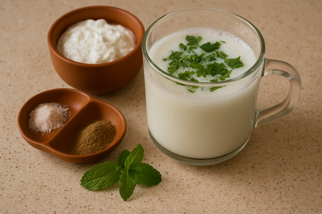 Ayurvedic Buttermilk for Digestion | Easy Takra Recipe